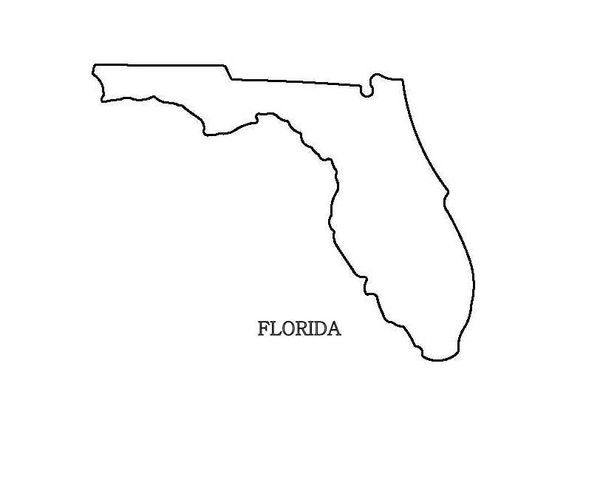 PANCAKE DIE ST027 STATE FLORIDA