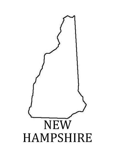 PANCAKE DIE ST009 STATE NEW HAMPSHIRE