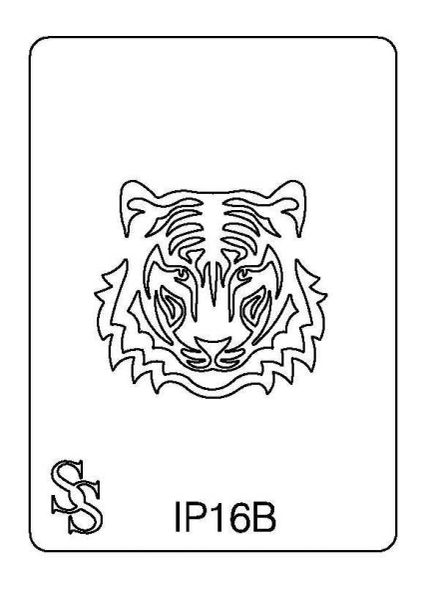 IMPRESSION PLATE IP16B TIGER FACE