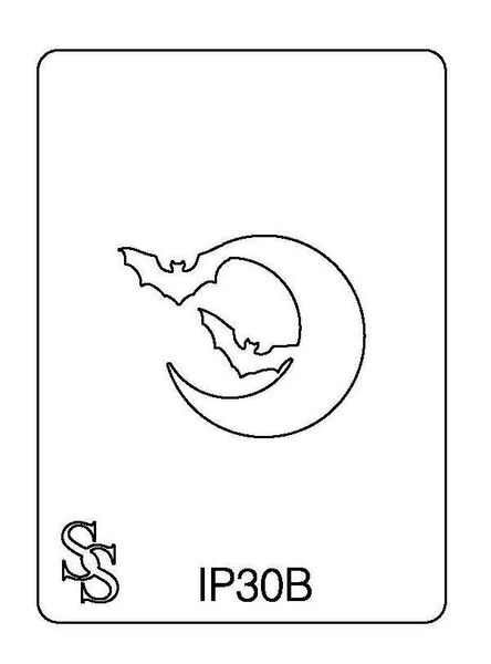 IMPRESSION PLATE IP30B BAT/MOON