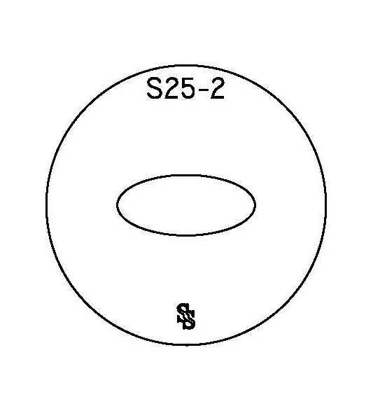 SILHOUETTE DIE S25-2 DESIGN 10 LKV OVAL