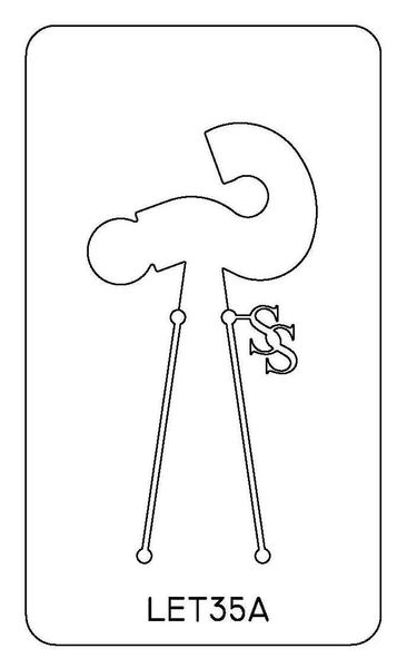 PANCAKE DIE LET35 QUESTION MARK