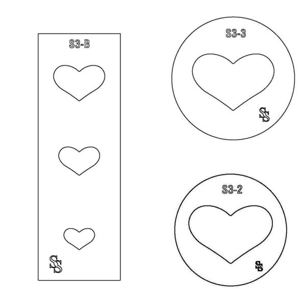 SILHOUETTE DIE S3 HEART