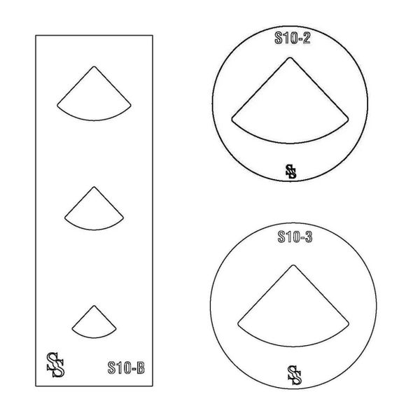 SILHOUETTE DIE S10 SHAPE 15 SOFT TRIANGLE