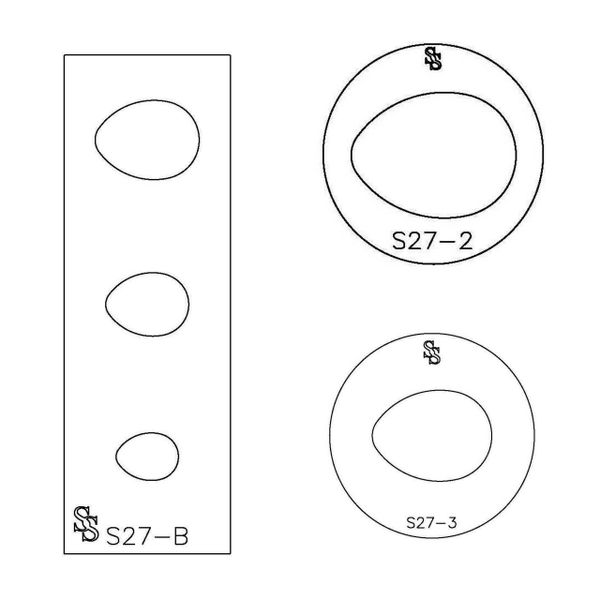 SILHOUETTE DIE S27 EASTER EGG