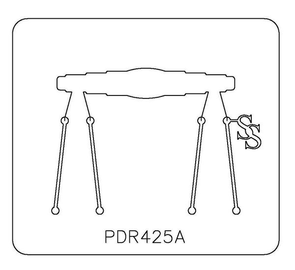 PANCAKE DIE PDR425 RING SHANK 15