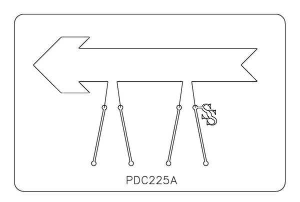 PANCAKE DIE PDC225 CUFF ARROW FAT