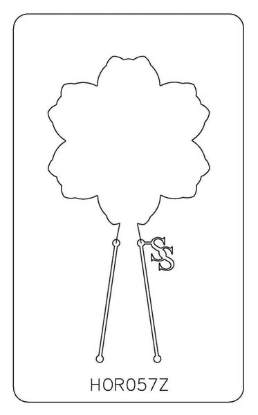 PANCAKE DIE HOR057 FLOWER 20