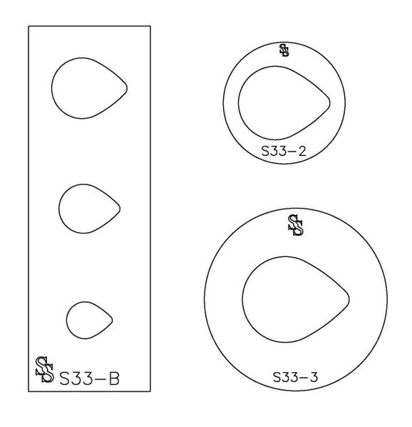 SILHOUETTE DIE S33 SHAPE