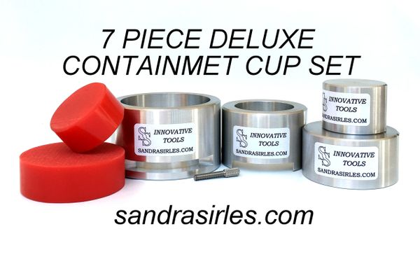 7 PIECE DELUXE CONTAINMENT CUP SET