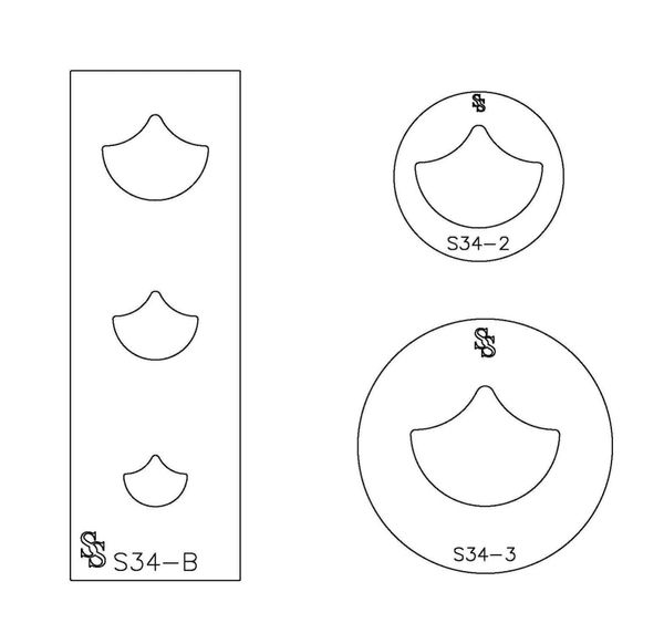 SILHOUETTE DIE S34 SHAPE