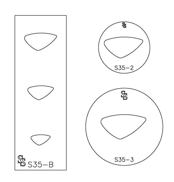 SILHOUETTE DIE S35 SHAPE