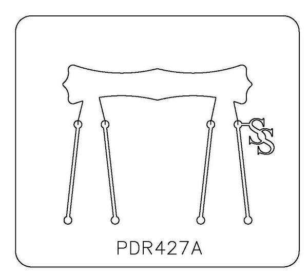 PANCAKE DIE PDR427 RING SHANK CURVY