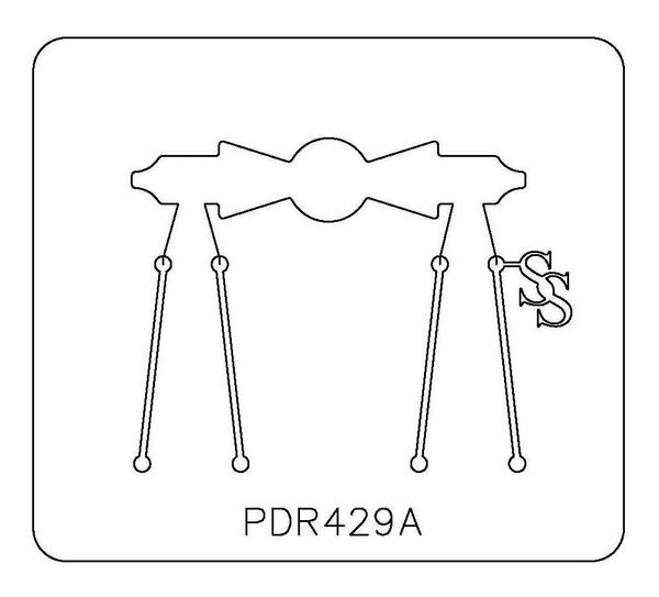 PANCAKE DIE PDR429 RING SHANK