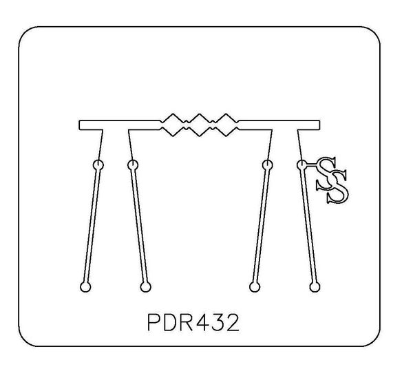 PANCAKE DIE PDR432 RING SHANK