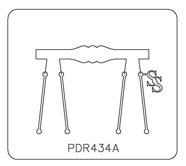 PANCAKE DIE PDR434 RING SHANK