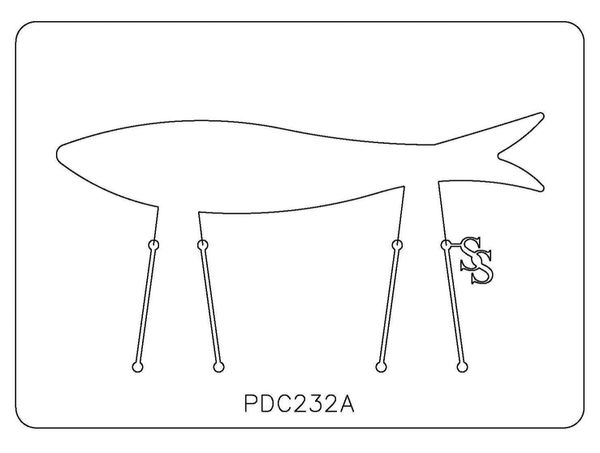 PANCAKE DIE PDC232 CUFF FISH