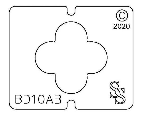 SS BLANKING DIE 3 PIECE SET BD10 DESIGN SET