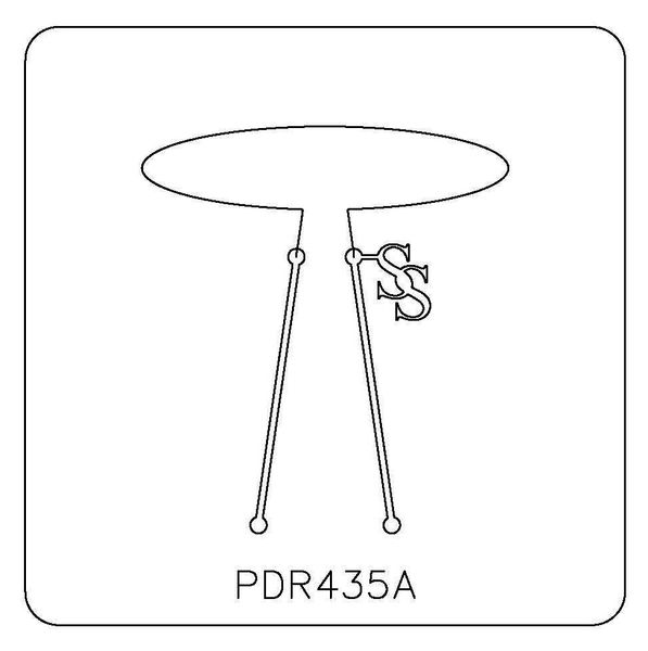 PANCAKE DIE PDR435 RING SHANK OVAL