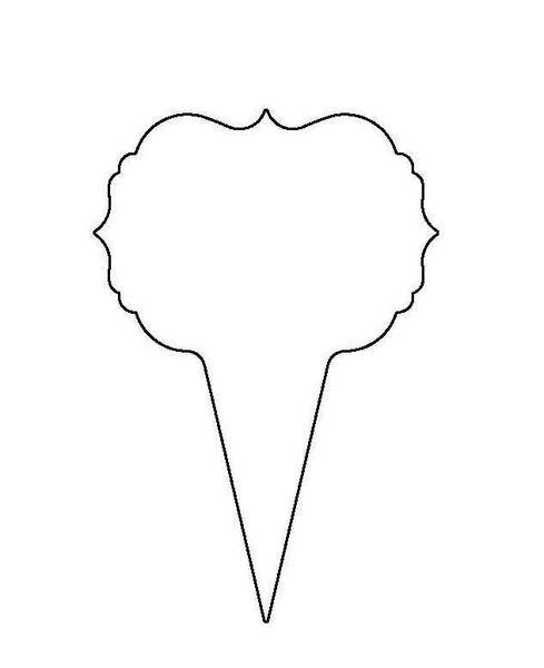 PANCAKE DIE GS03A GARDEN STAKE DESIGN