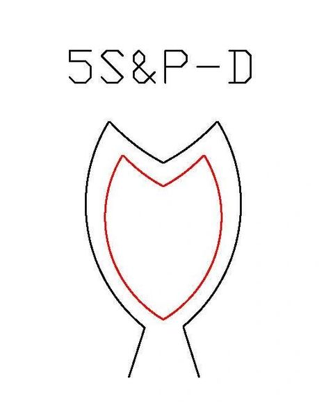 S&P DUOS: SILHOUETTE & PANCAKE DIE DUO: 5S-D, 5P-D DESIGN 1