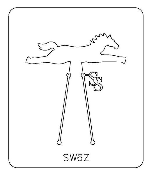 PANCAKE DIE SW6 HORSE 1