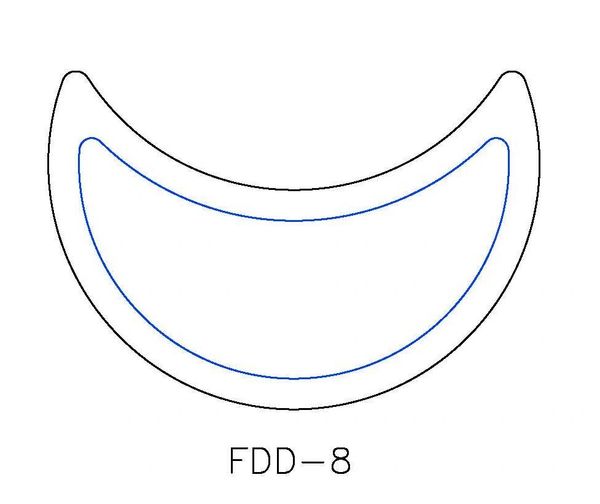 S&P DUOS: LG TRINKET DISH FORMING DIE DUOS: FDD-8S, FDD-8P MOON