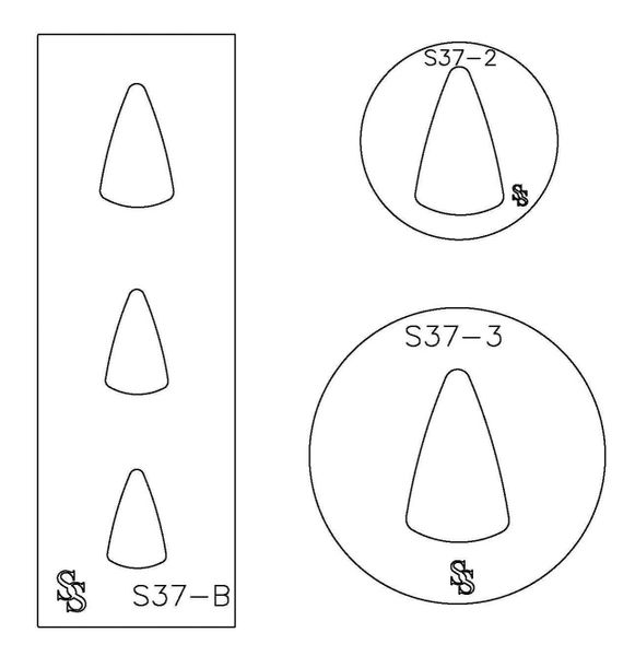 SILHOUETTE DIE S37 SHAPE