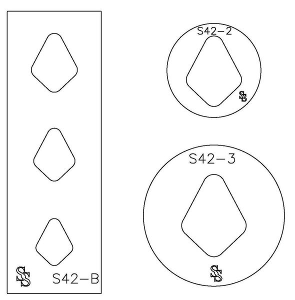 SILHOUETTE DIE S42 SHAPE