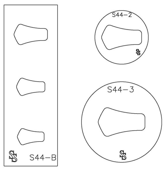 SILHOUETTE DIE S44 SHAPE