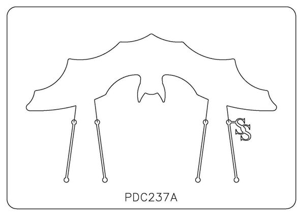 PANCAKE DIE PDC237 CUFF BAT