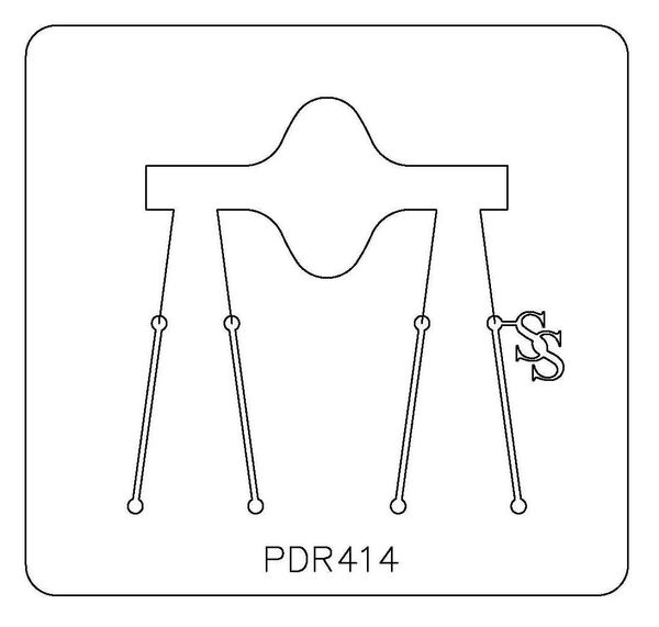 PANCAKE DIE PDR414 RING SHANK 6