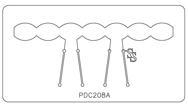 PANCAKE DIE PDC208A CUFF CUT-A-LENGTH