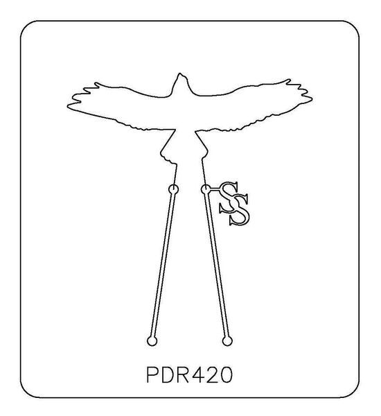 PANCAKE DIE PDR420 RING SHANK 12 HAWK