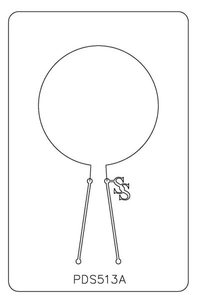 PANCAKE DIE PDS513 SHAPE 13 ROUND 3