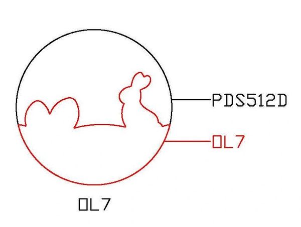 PANCAKE DIE OVERLAY-7 OL-7 EGGS/BUNNY