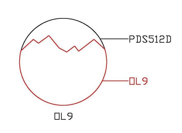 PANCAKE DIE OVERLAY-9 OL-9 MOUNTAINS