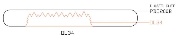 PANCAKE DIE OVERLAY-34 OL-34 CUFF TREE LINE