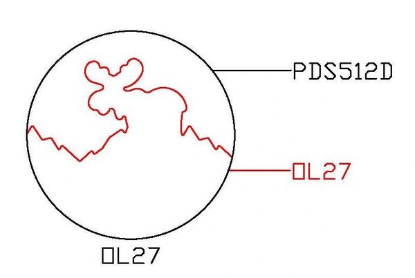 PANCAKE DIE OVERLAY-27 OL-27 MOOSE/ MOUNTAINS