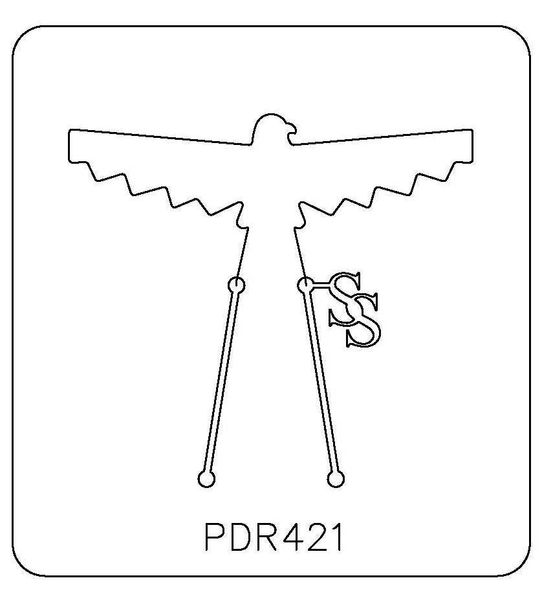PANCAKE DIE PDR421 RING SHANK 13 THUNDERBIRD 1