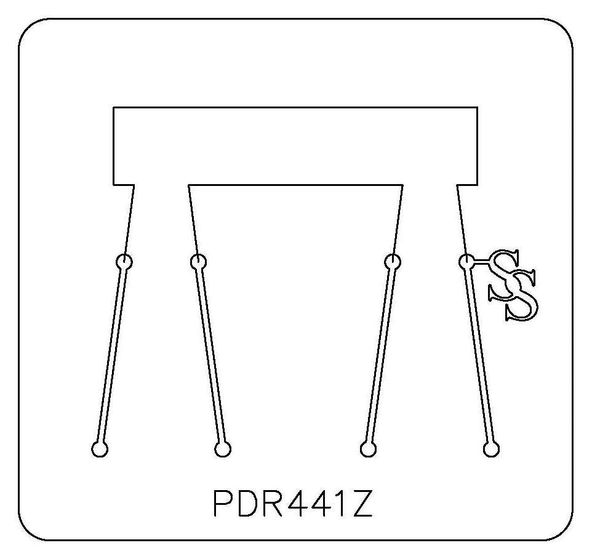PANCAKE DIE PDR441 RING SHANK RECTANGLE