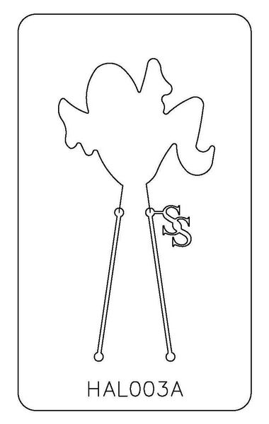 PANCAKE DIE HAL003 GHOST