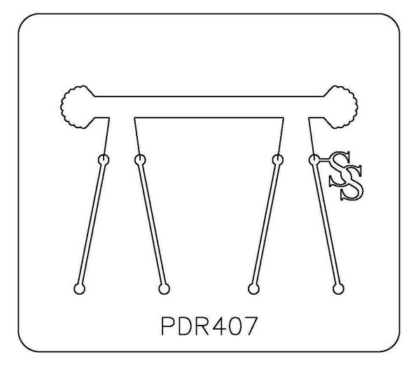 PANCAKE DIE PDR407 RING SHELL FAN