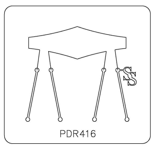 PANCAKE DIE PDR416 RING SHANK 8