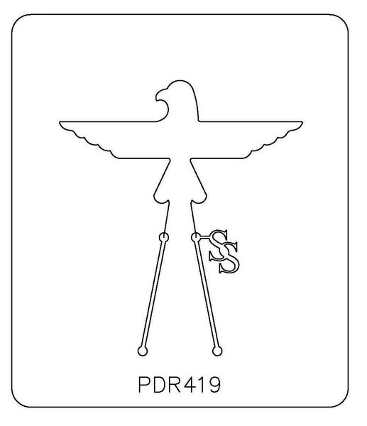 PANCAKE DIE PDR419 RING SHANK 11 THUNDERBIRD 1