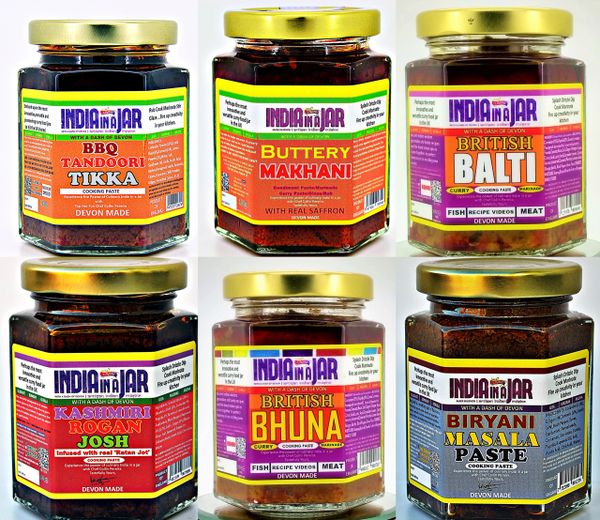 Indian Recipe Mix with Recipe and Cooking Video by India in a Jar