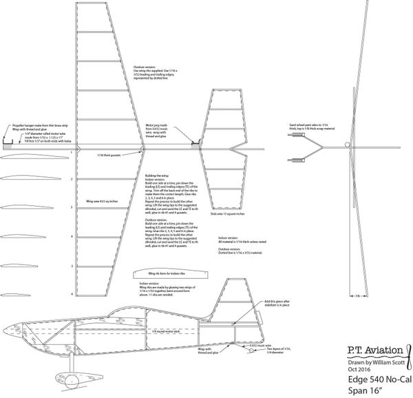 Edge 540 No-Cal Plan only