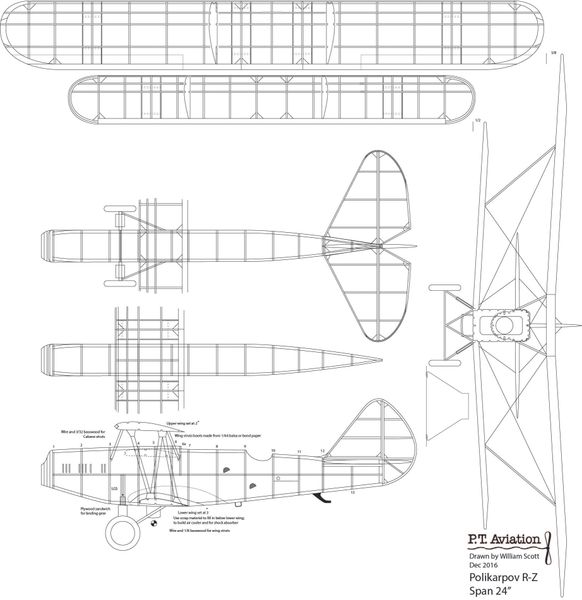 Polikarpov R-Z 24" (Prototype*)