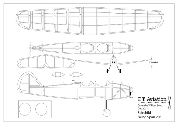 Fairchild 20" (W8)