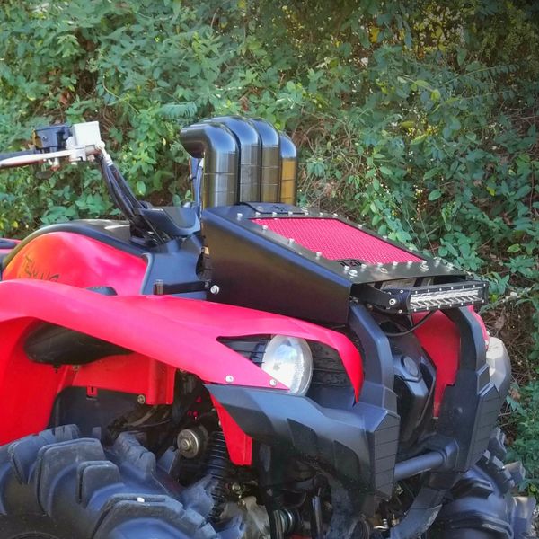 Yamaha Grizzly Radiator/Snorkel Combo Kit N2Deep Customs